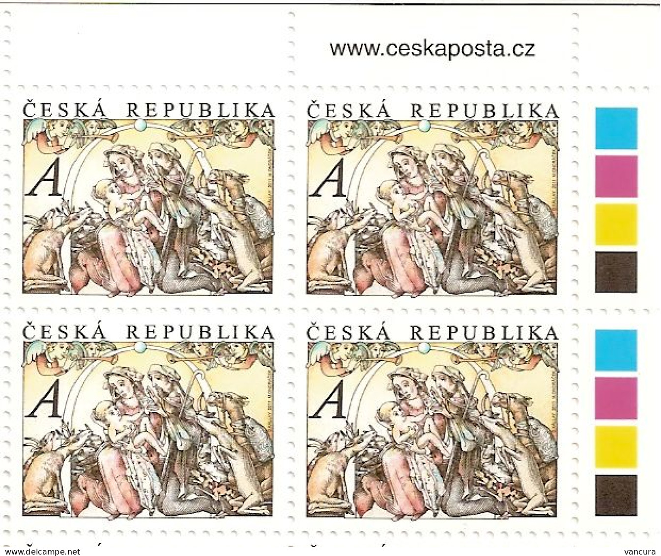 ** 707 Czech Republic Christmas 2011 - Unused Stamps