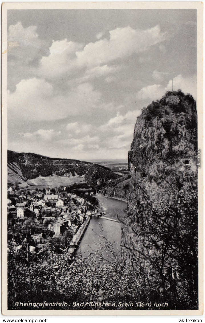 Bad Münster Am Stein-Ebernburg Rheingrafenstein 1934 - Bad Münster A. Stein - Ebernburg