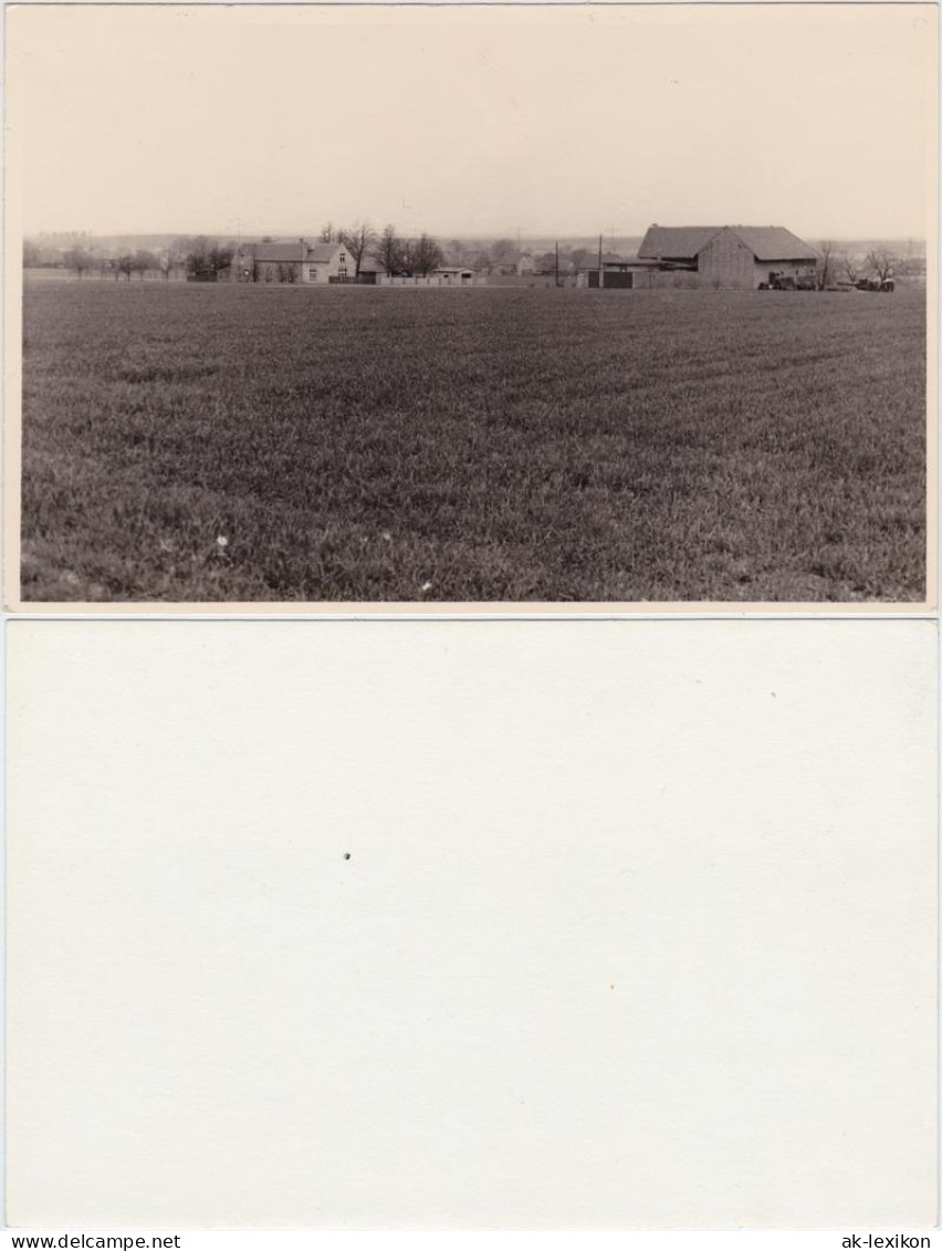 Foto  Häuser Vom Wald übers Feld 1930 Privatfoto - Zu Identifizieren