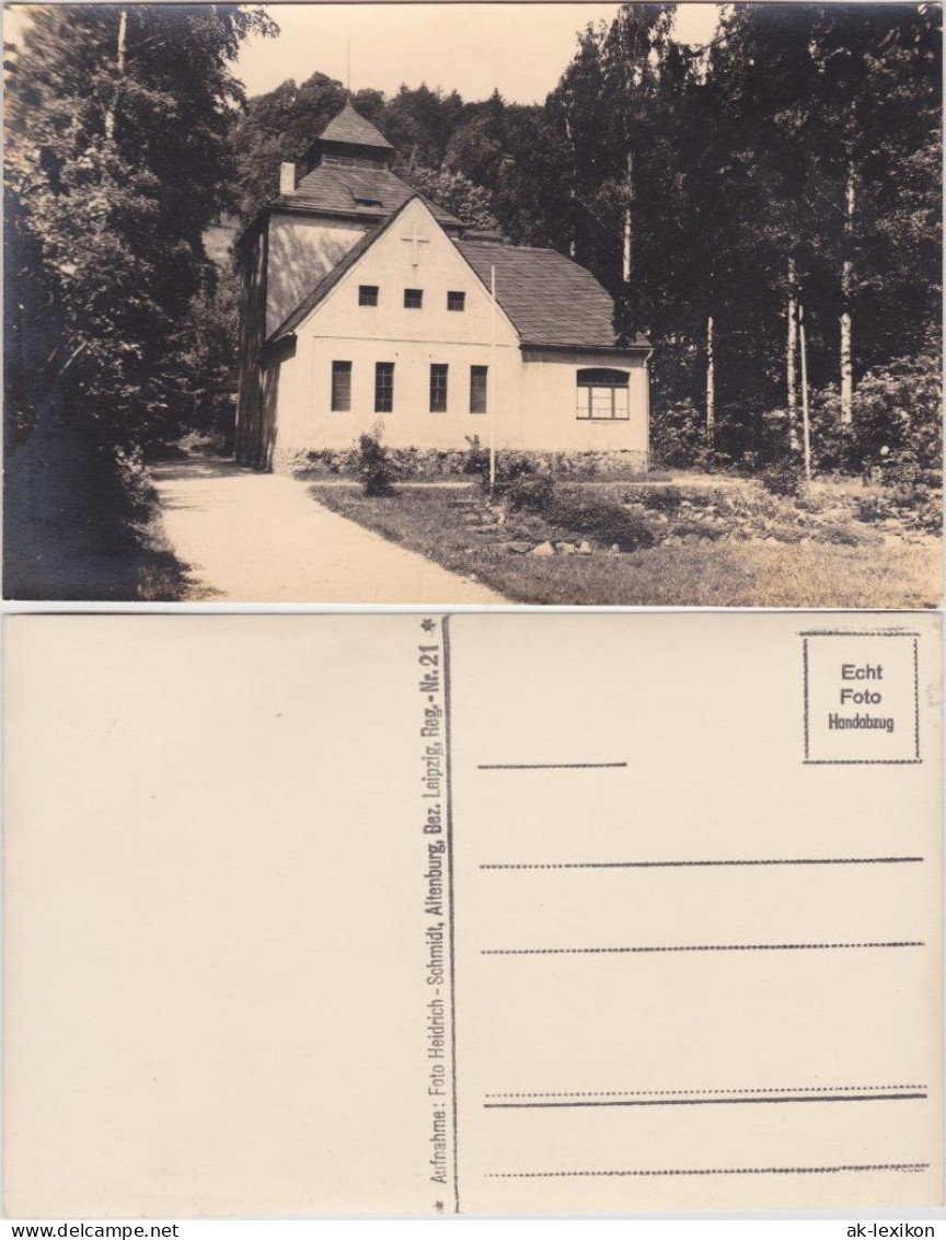Ansichtskarte  Kirche / Kapelle Bei Altenburg? 1940 - Zu Identifizieren