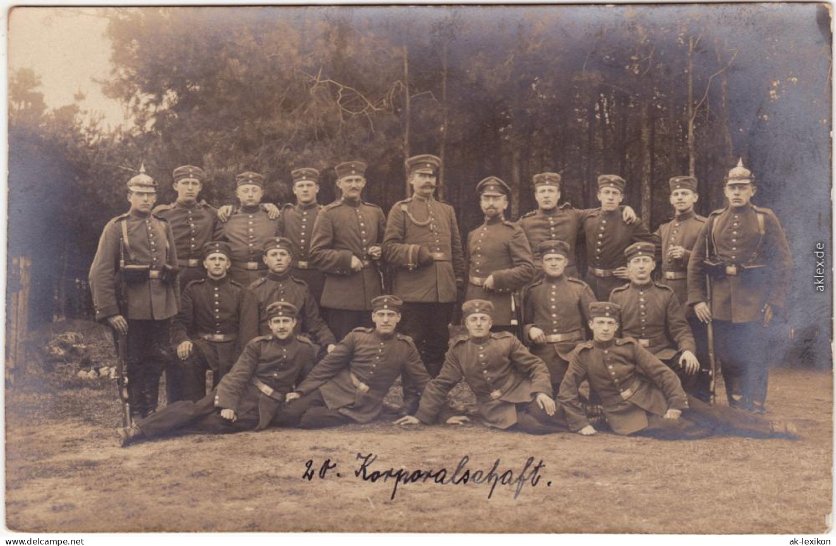 Kamenz Kamjenc 20. Korporalschaft, Soldaten - Kaserne  Oberlausitz  1915 - Kamenz