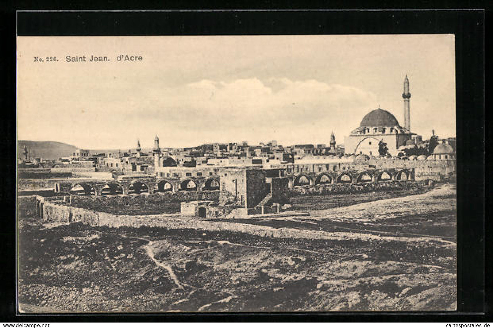 AK Akkon, Panorama Des Ortes  - Palästina