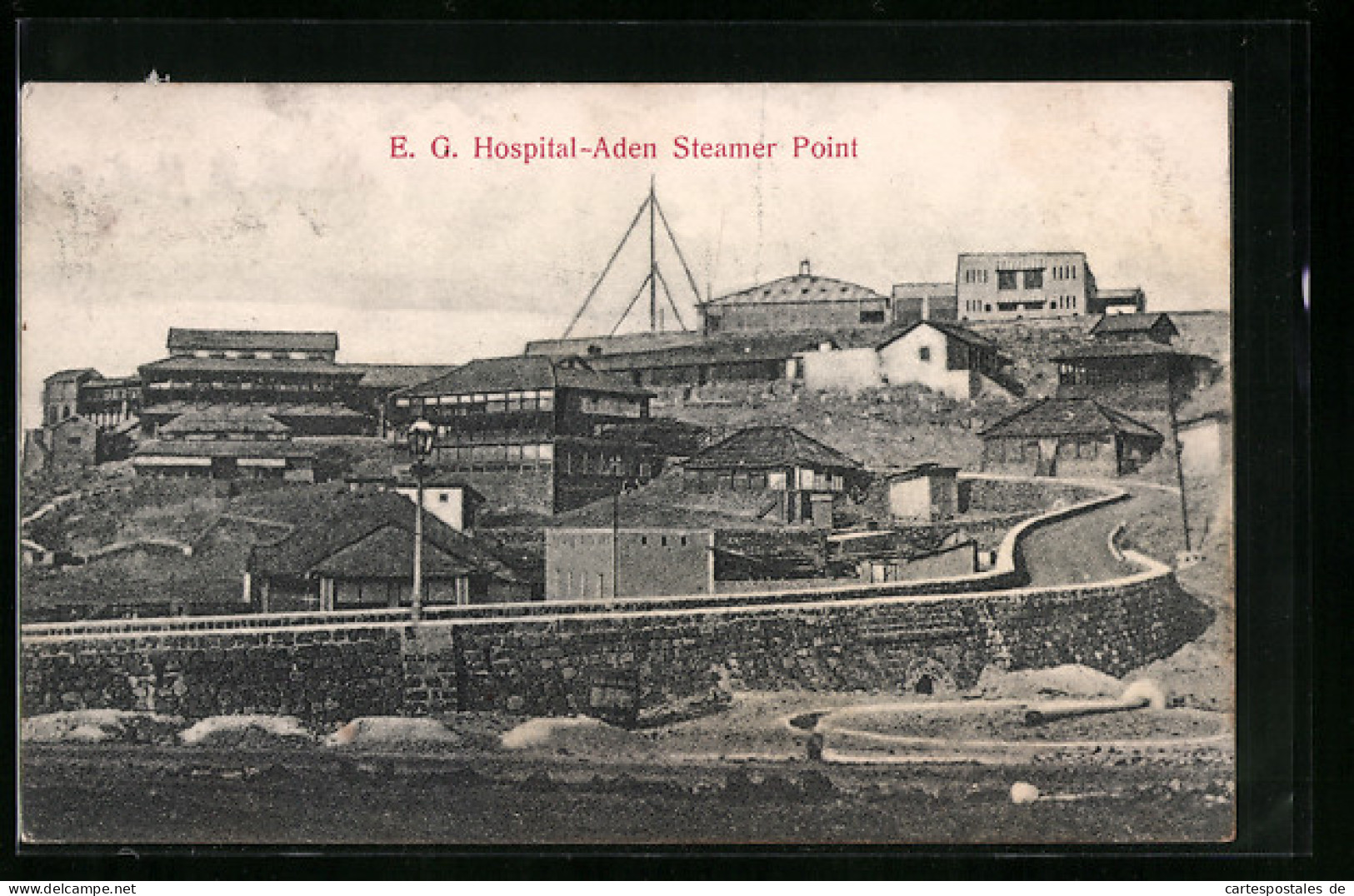 AK Aden, Steamer Point, E. G. Hospital  - Jemen