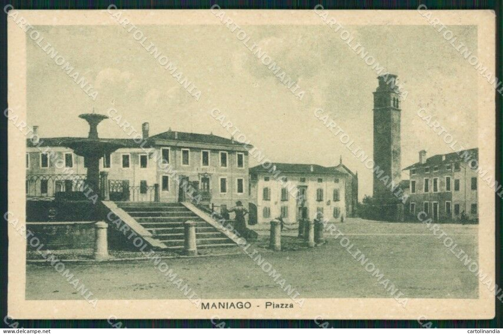 Pordenone Maniago Cartolina QZ8901 - Pordenone
