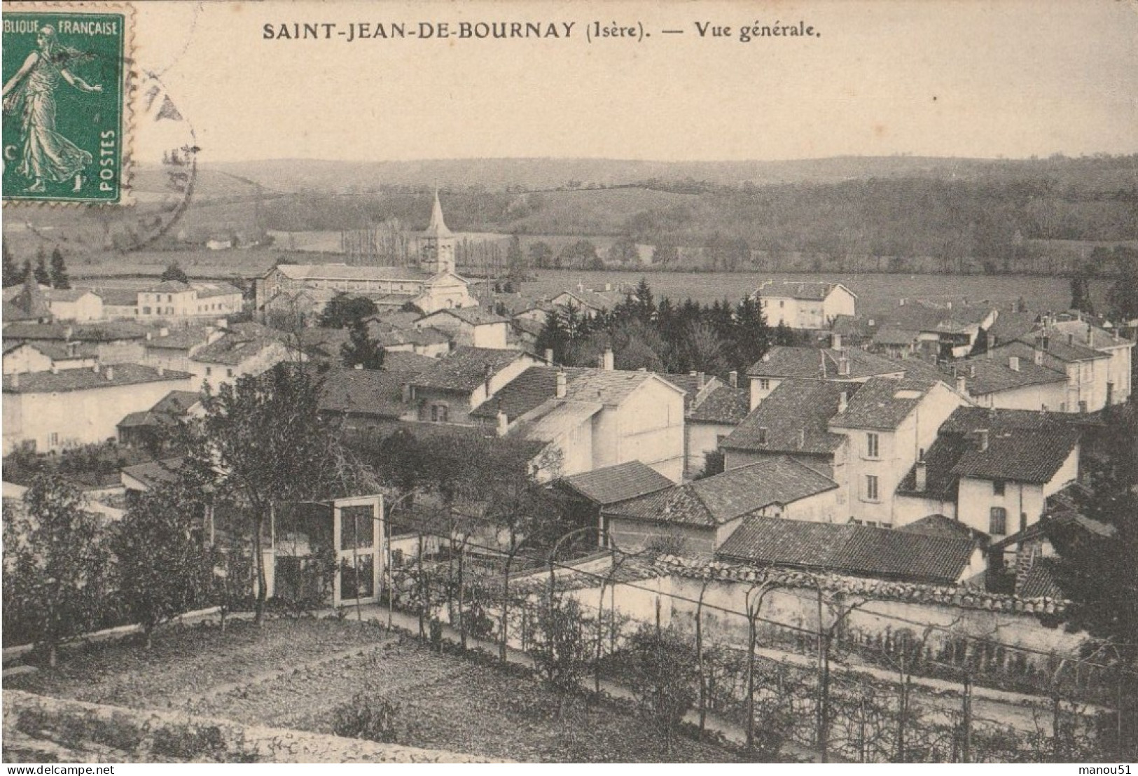 SAINT JEAN De BOURNAY   Vue Générale - Saint-Jean-de-Bournay