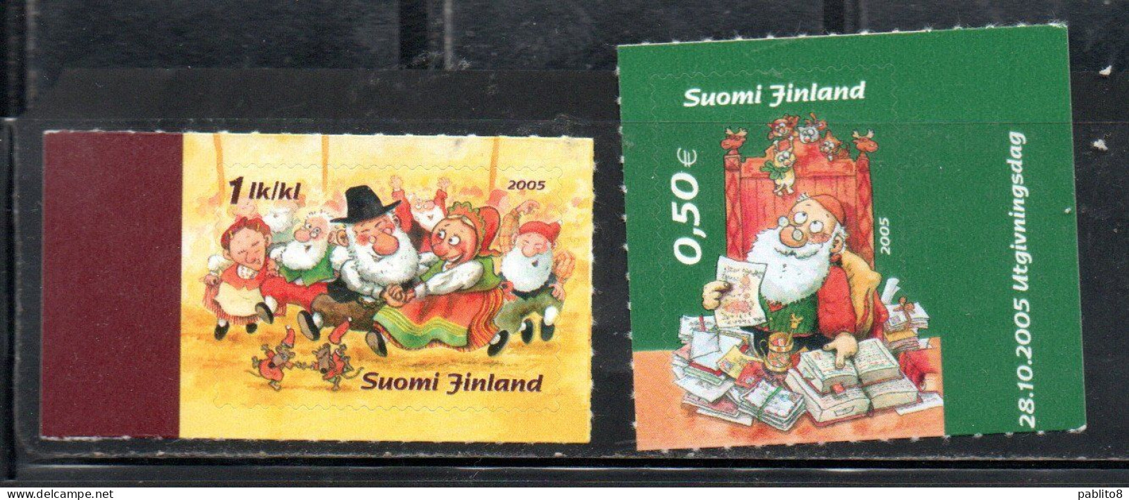 SUOMI FINLAND FINLANDIA FINLANDE 2005 CHRISTMAS NATALE NOEL WEIHNACHTEN NAVIDAD COMPLETE SET SERIE COMPLETA MNH - Ungebraucht