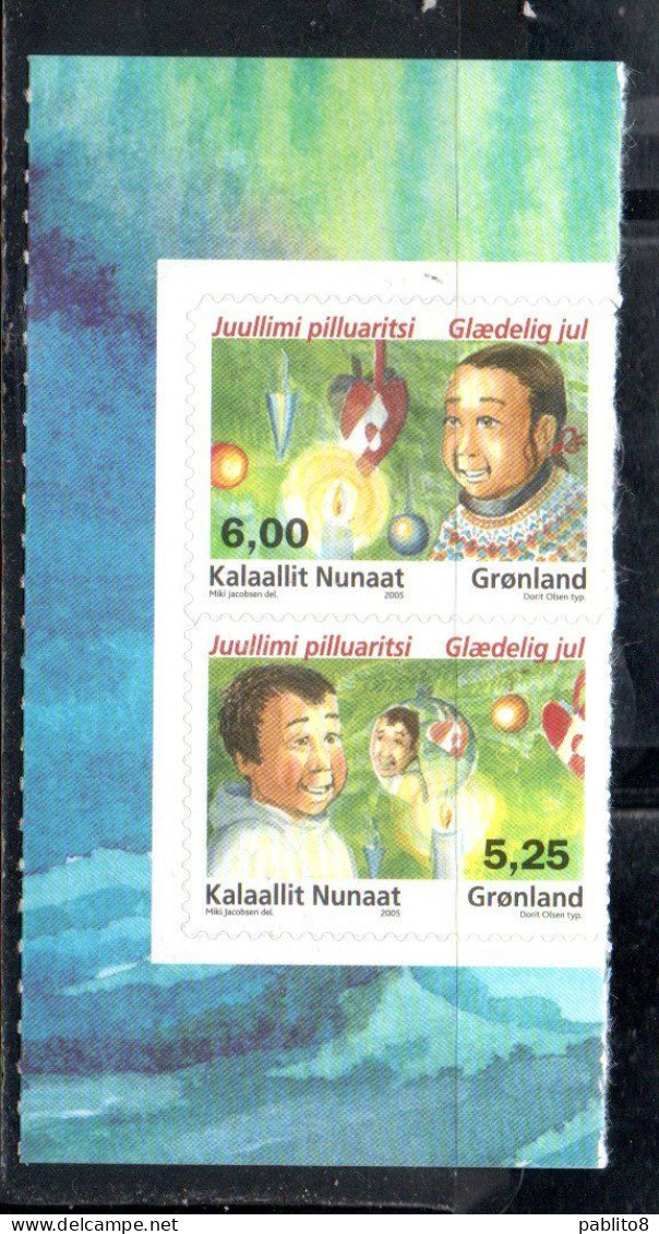 GREENLAND GRONLANDS GROENLANDIA GRØNLAND 2005 CHRISTMAS WEIHNACHTEN NATALE NOEL NAVIDAD BOOKLET SET SERIE MNH - Ungebraucht