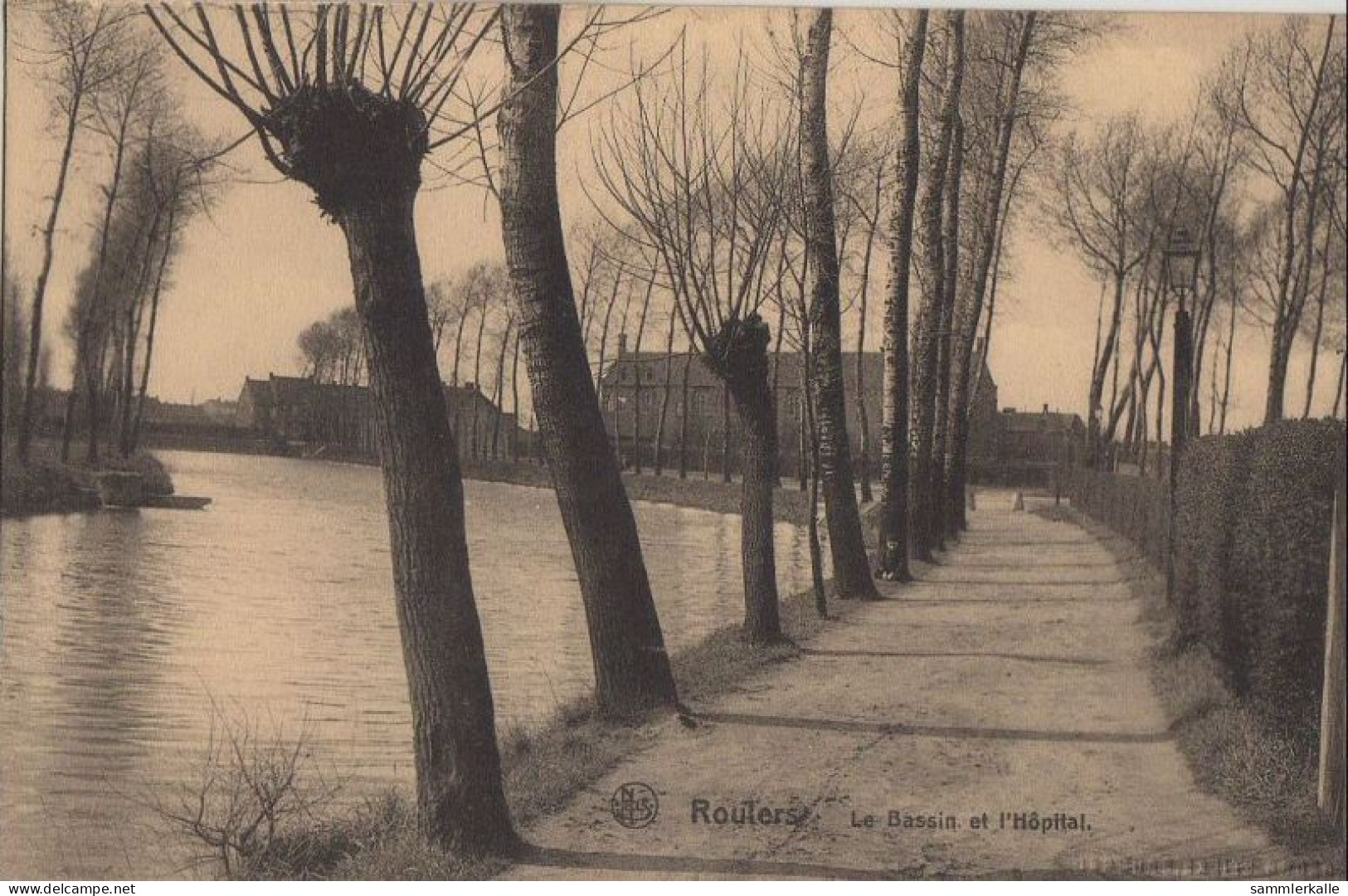 33855 - Belgien - Roulers - Roeselare - Bassin Et Hopital - Ca. 1935 - Röselare