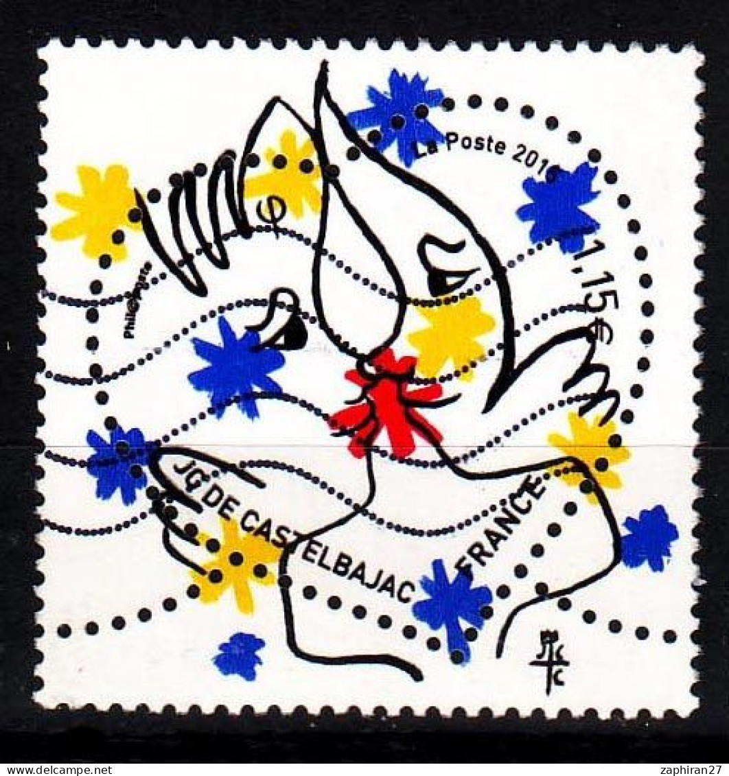 2015 N 4925 COEUR CASTELBAJAC 1.15 OBLITERE #234# - Oblitérés