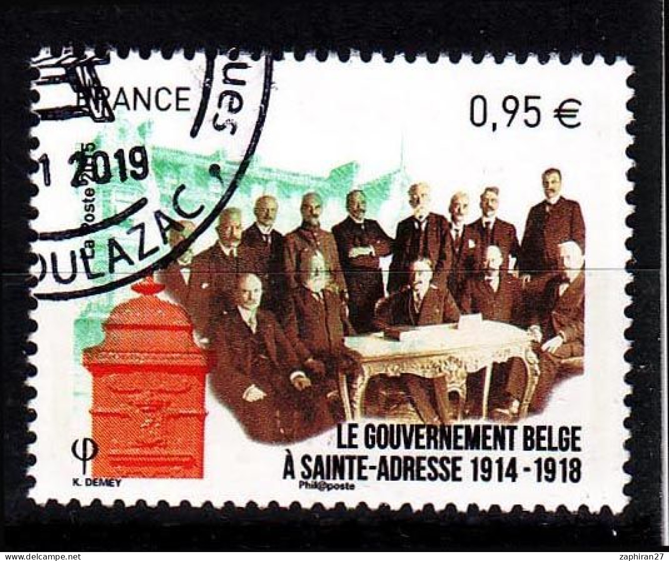 2015 N 4934 GOUVERNEMENT BELGE OBLITERE CACHET ROND #234# - Usati