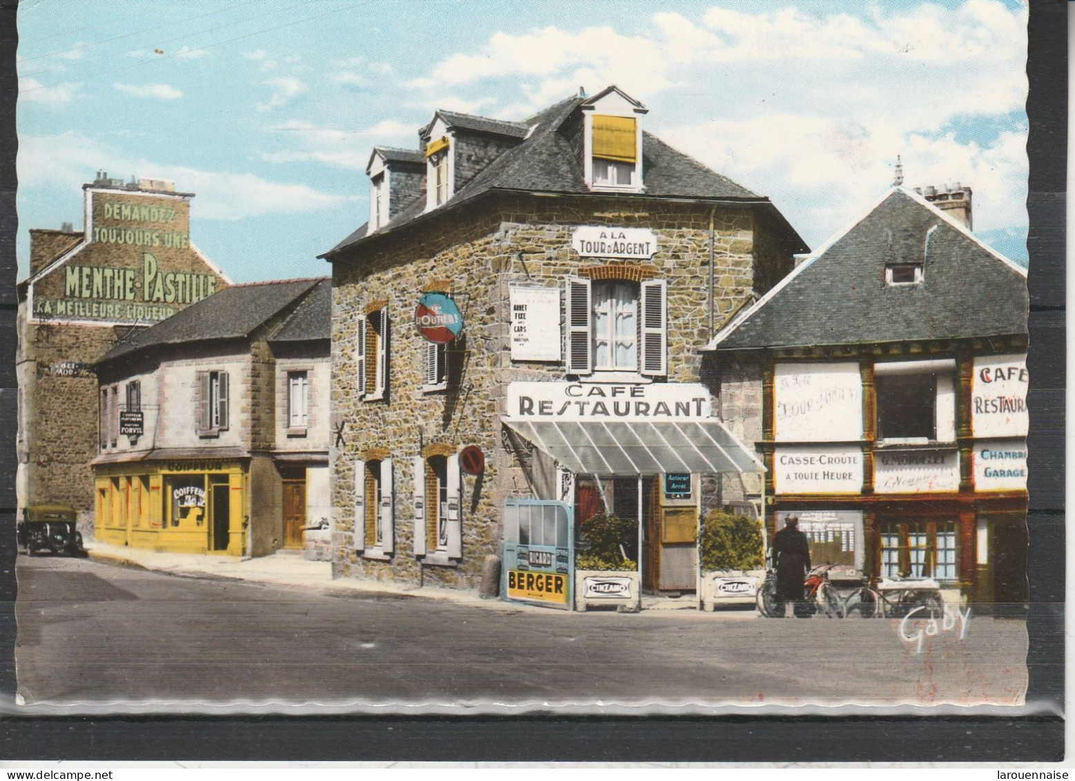 22 - LAMBALLE - Restaurant De La Tour D' Argent - Place Du Béloir - Lamballe