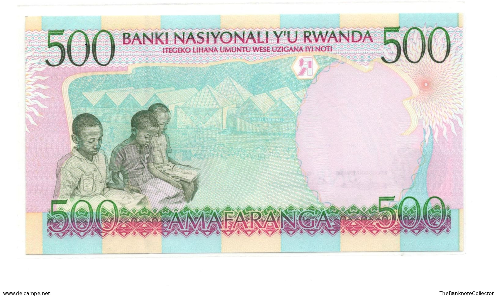 Rwanda 500 Francs 1998 P-26 UNC - Ruanda