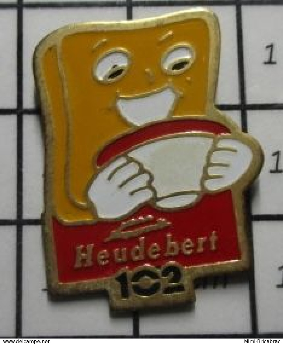1516A Pin's Pins / Beau Et Rare / ALIMENTATION / BISCOTTE HEUDEBERT 102 - Alimentation