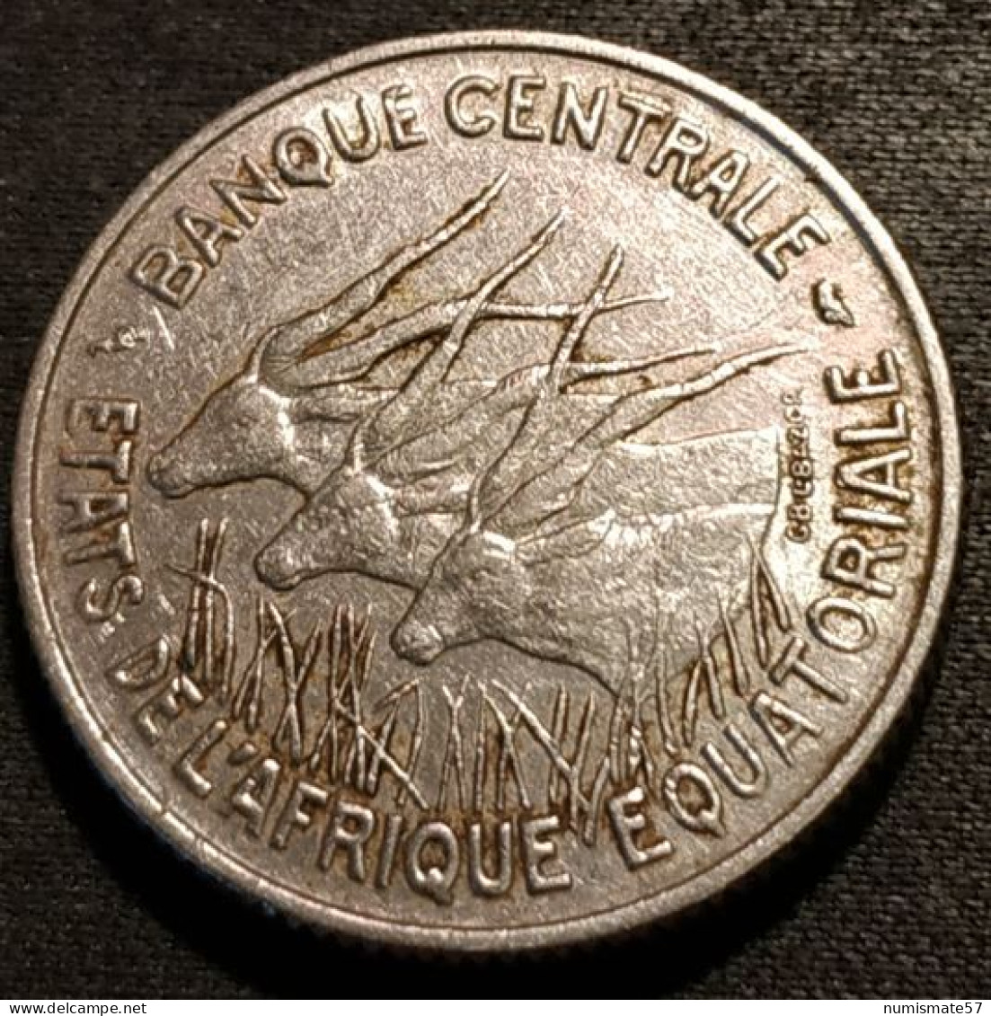 Pas Courant - AFRIQUE EQUATORIALE - 100 FRANCS 1966 - KM 5 - Otros – Africa