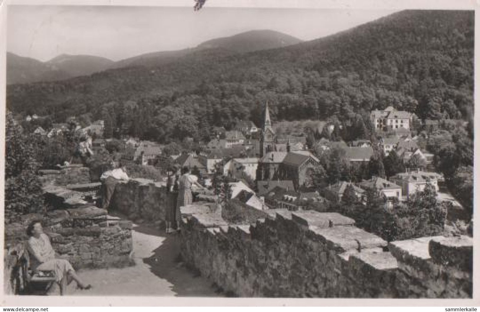 15359 - Badenweiler - Blick Von Ruine - 1954 - Badenweiler