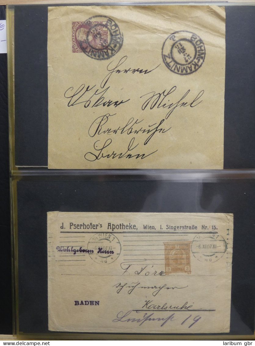 Österreich Streifband und Belege Sammlung ca. 130 Stück #LV893