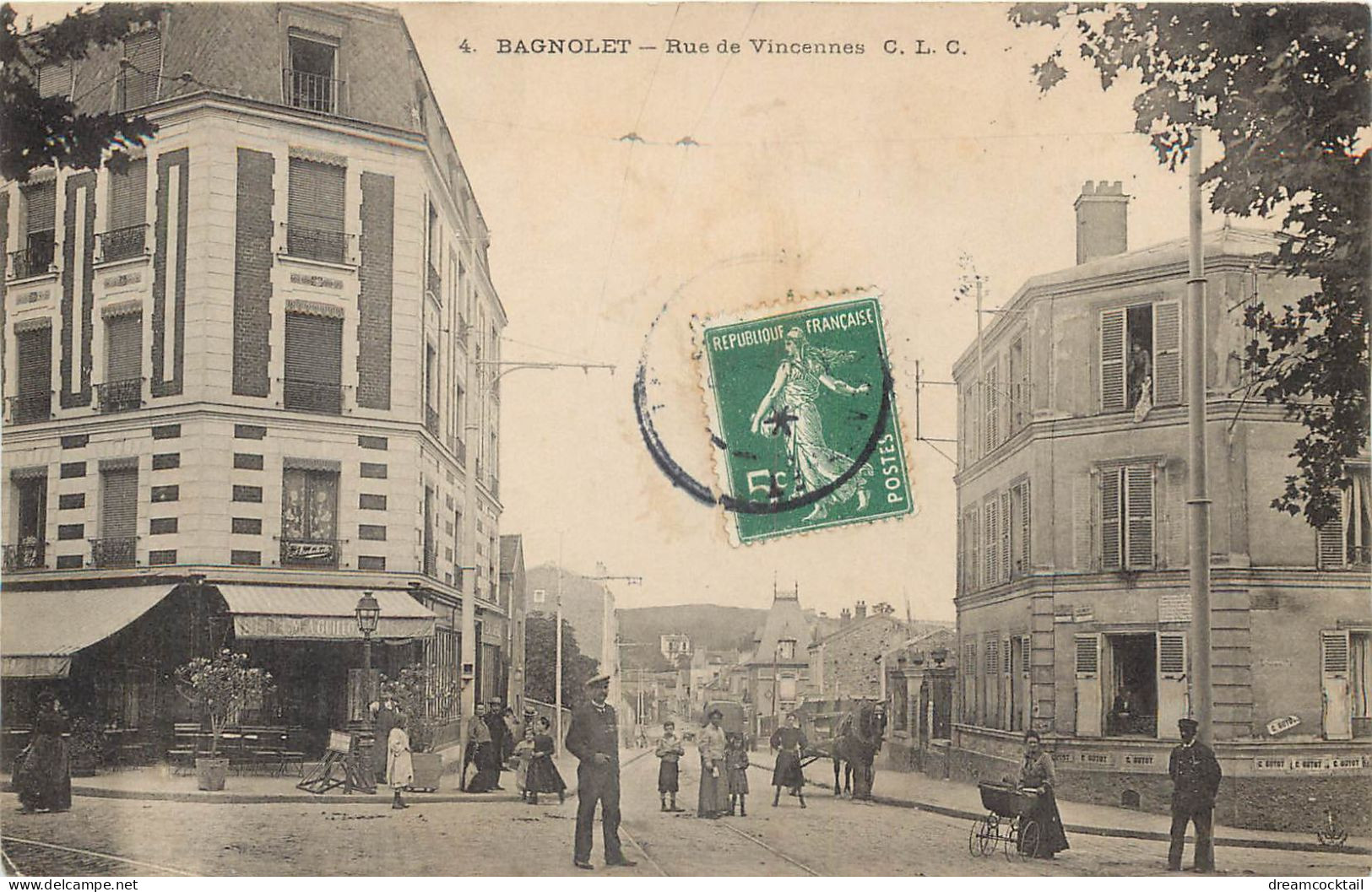 93 BAGNOLET. Rue De Vincennes - Bagnolet