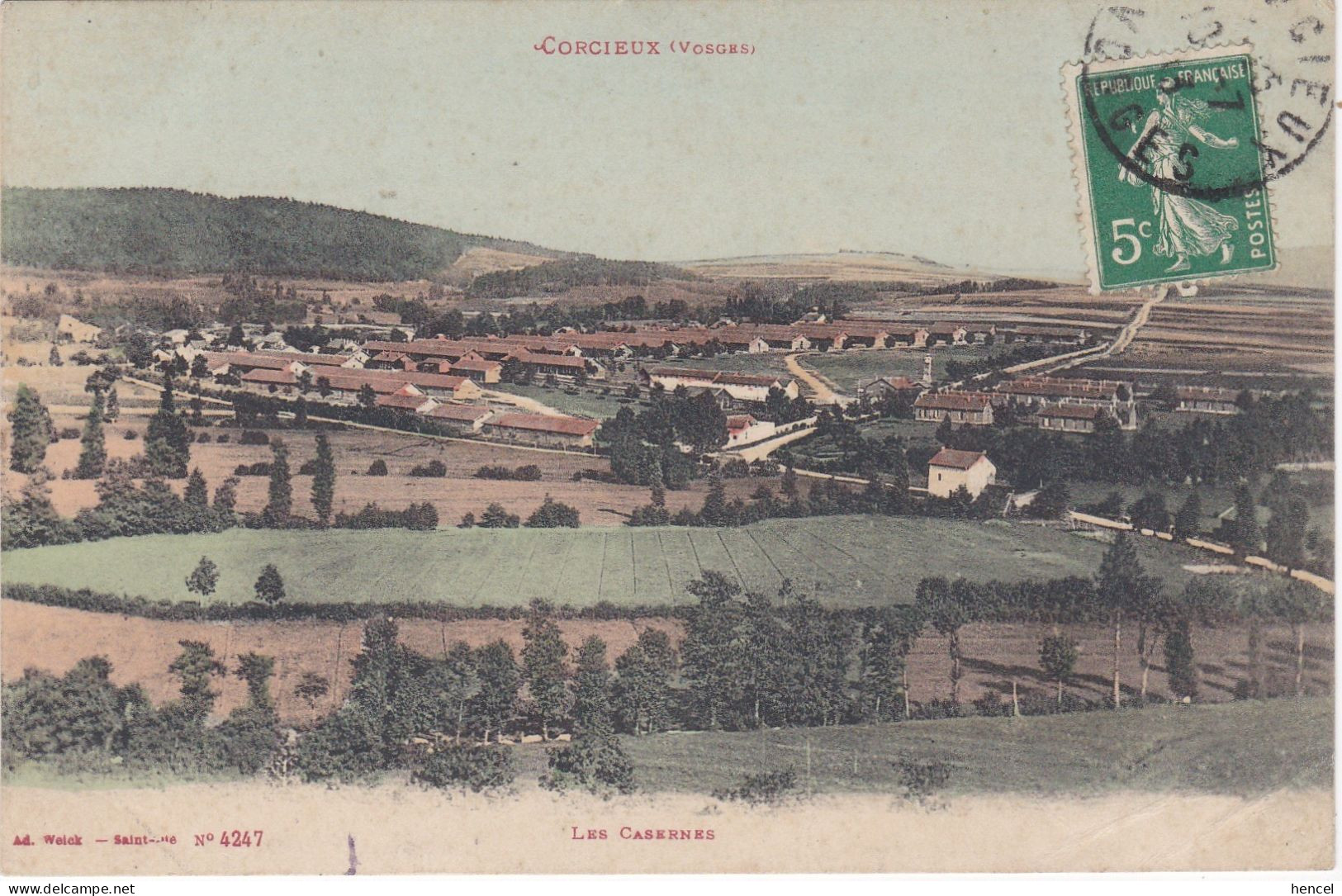 CORCIEUX. Les Casernes - Corcieux