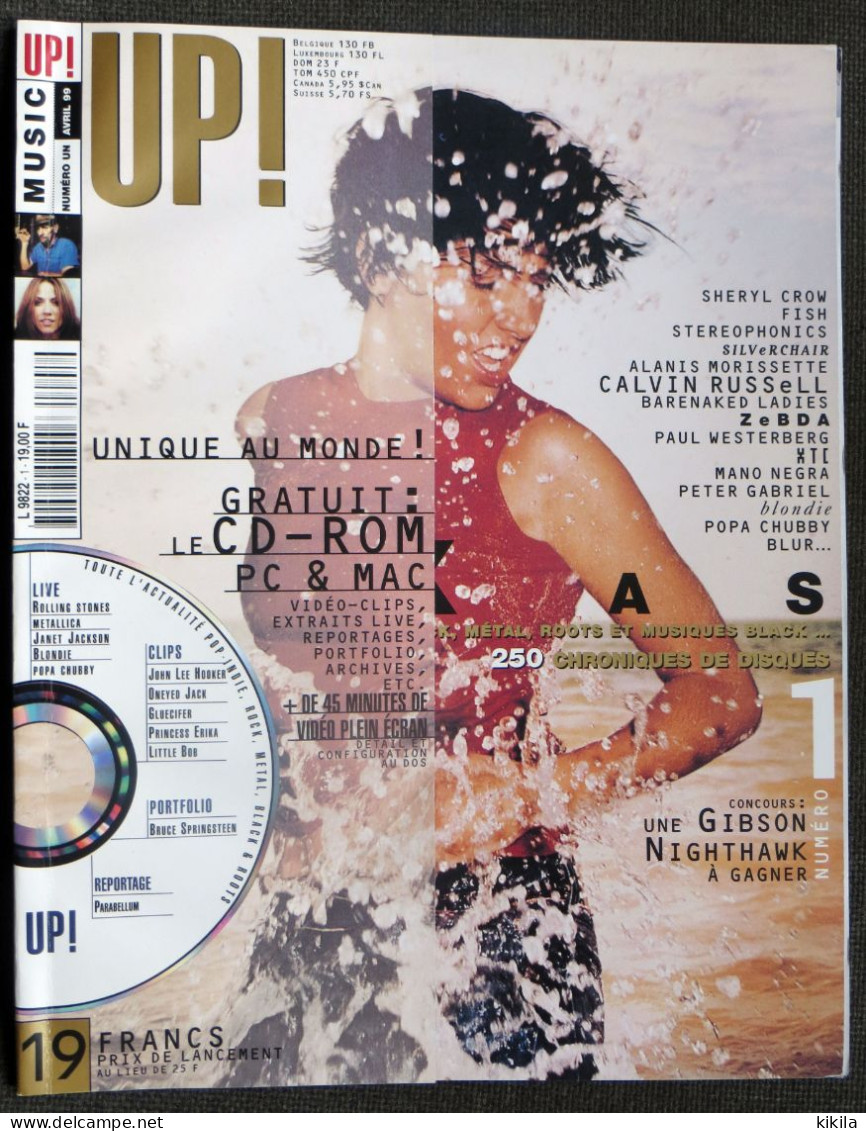 Journal Revue UP MUSIC N° 1 Magazine Toute L'actualité Pop-indie, Rock, Métal, Roots, Musiques Black...Zebda  Mano Negra - Musique