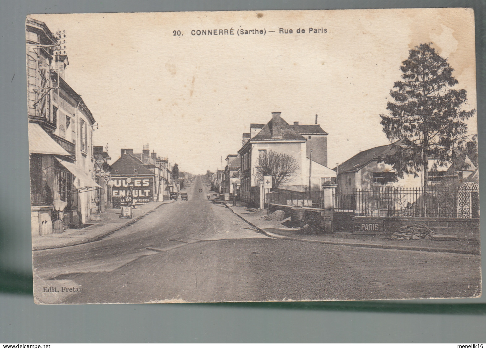 CP - 72 - Connerré - Rue De Paris - Connerre