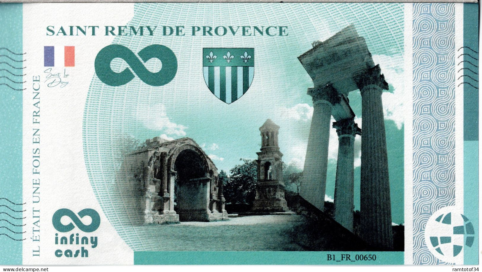 SAINT-RÉMY-DE-PROVENCE - Les Antiques / INFINY CASH 2024 - Autres & Non Classés