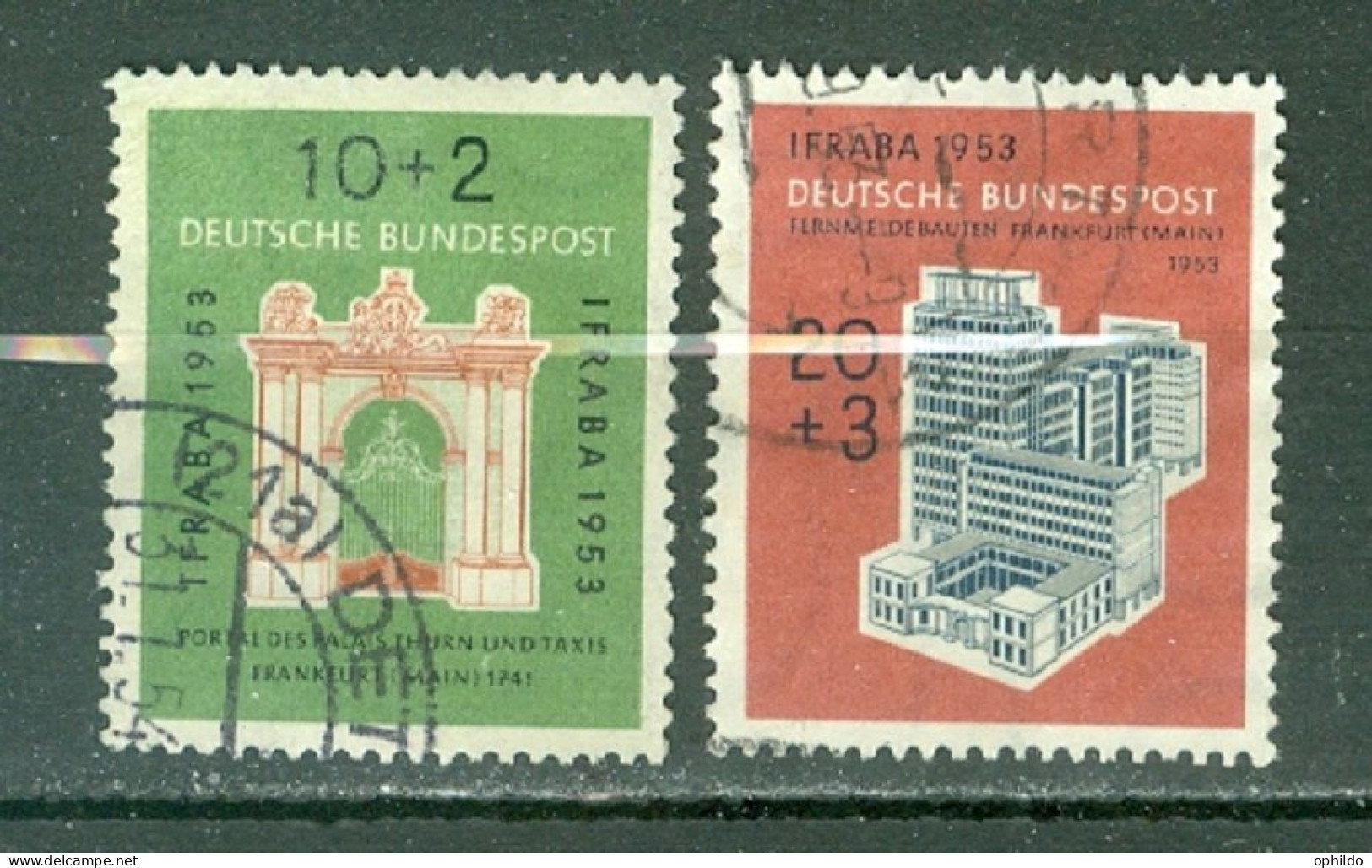 RFA  Yvert  57/58  Ou  Michel  171/172 Ob  TB   - Used Stamps