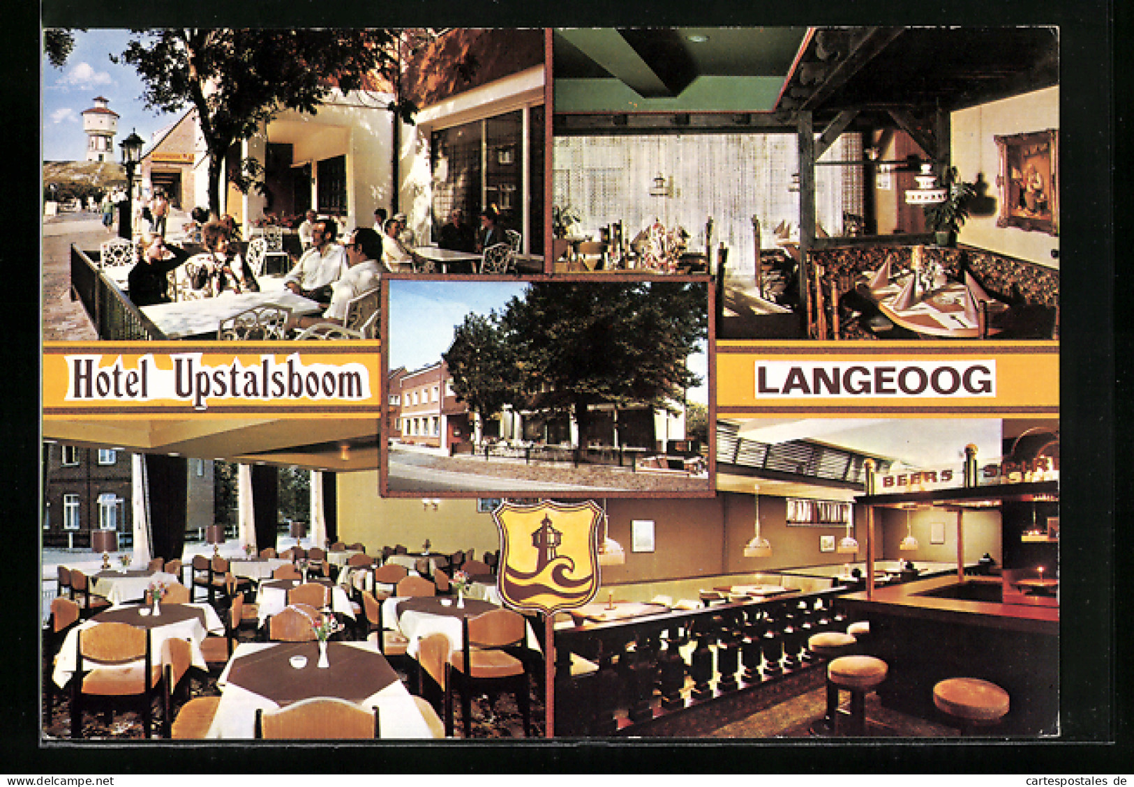 AK Langeoog, Nordseebad, Hotel Upstalsboom, Innenansichten  - Langeoog