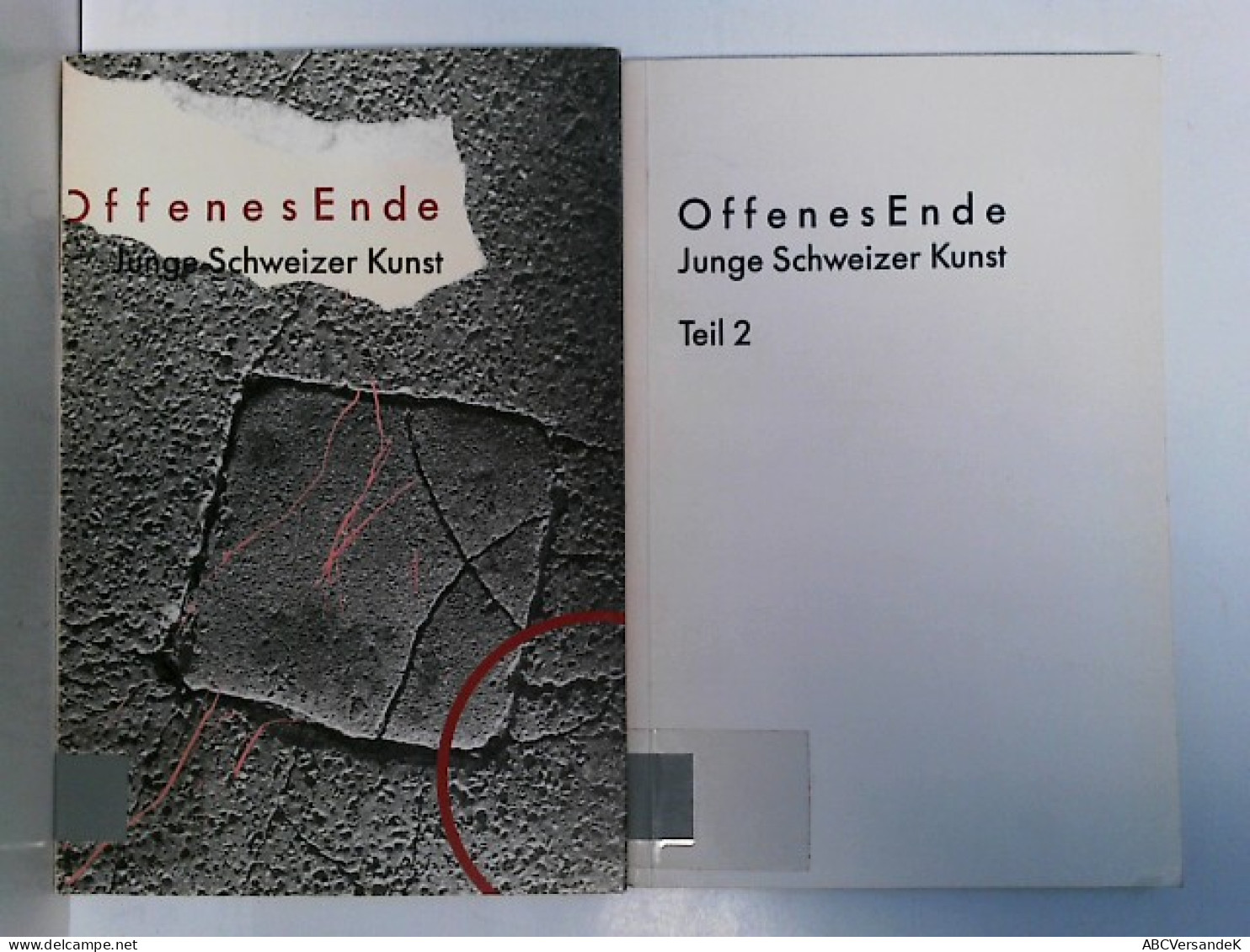 Offenes Ende - Junge Schweizer Kunst. Teil 1 Und Teil 2 - Other & Unclassified