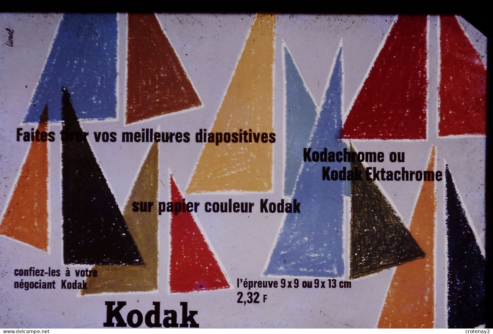 Photo Diapo Diapositive Slide PUB Pour KODAK VOIR ZOOM - Diapositives