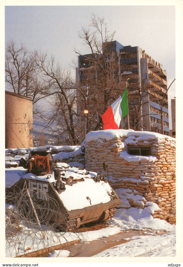 Guerre Bosnie-Herzegovine, SARAJEVO -Pont De La Fraternité,face Au Quartier Serbe De GRBAVICA (Photo SFOR) - Bosnie-Herzegovine