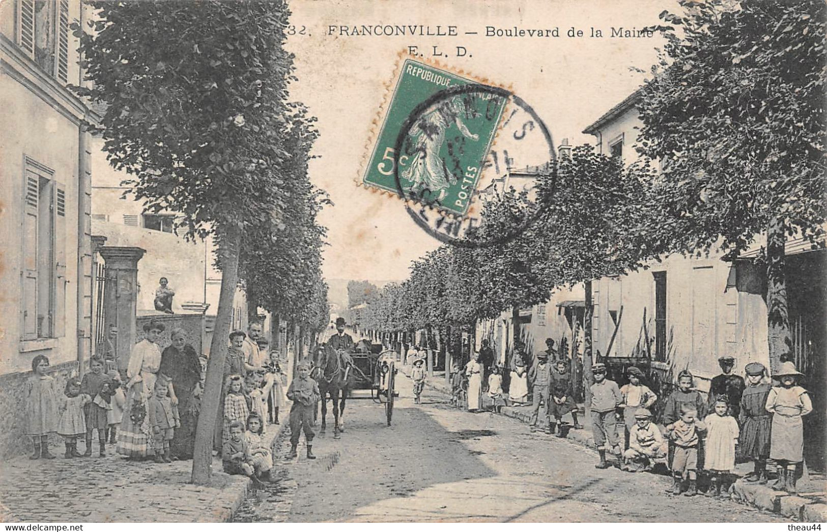 ¤¤   -  FRANCONVILLE    -  Boulevard De La Mairie    -   ¤¤ - Franconville