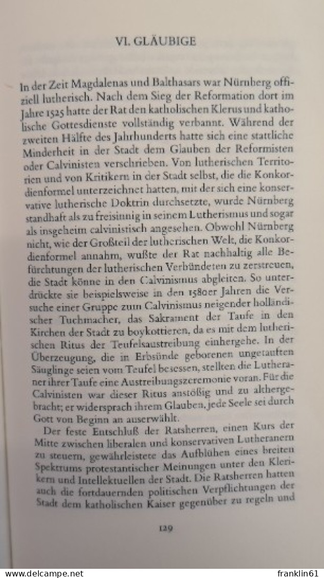 Magdalena &  Balthasar. Briefwechsel der Eheleute Paumgartner aus der Lebenswelt des 16. Jahrhunderts.