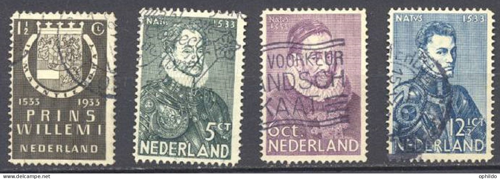 Pays-Bas   249/252  Ob  TB  - Used Stamps