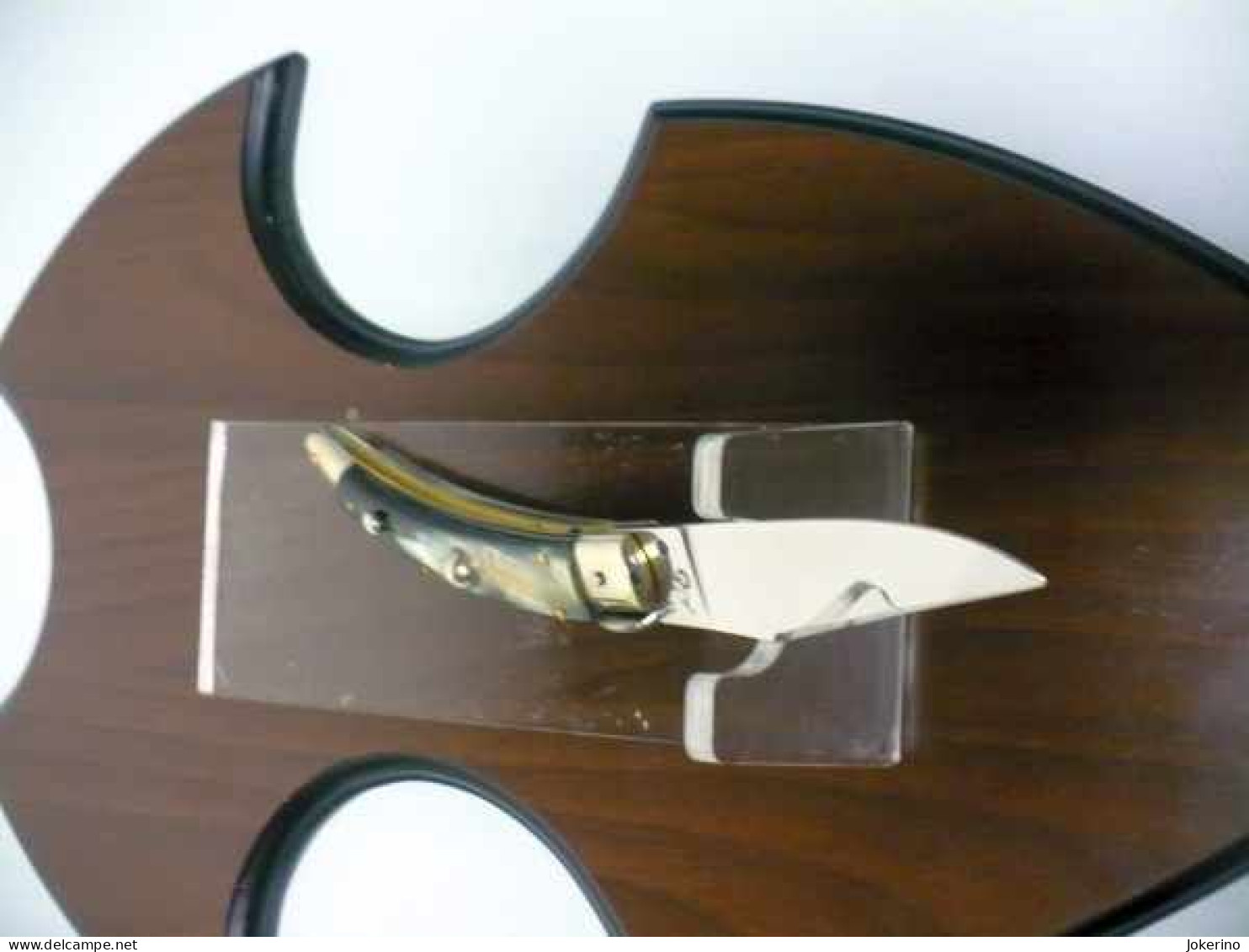 Renzo Pascotto - Stiletto CATALANA Pick Lock/23 - Bufalo Brasiliano - Limited Edition , Numero 20 Di 55 Pezzi - Blankwaffen