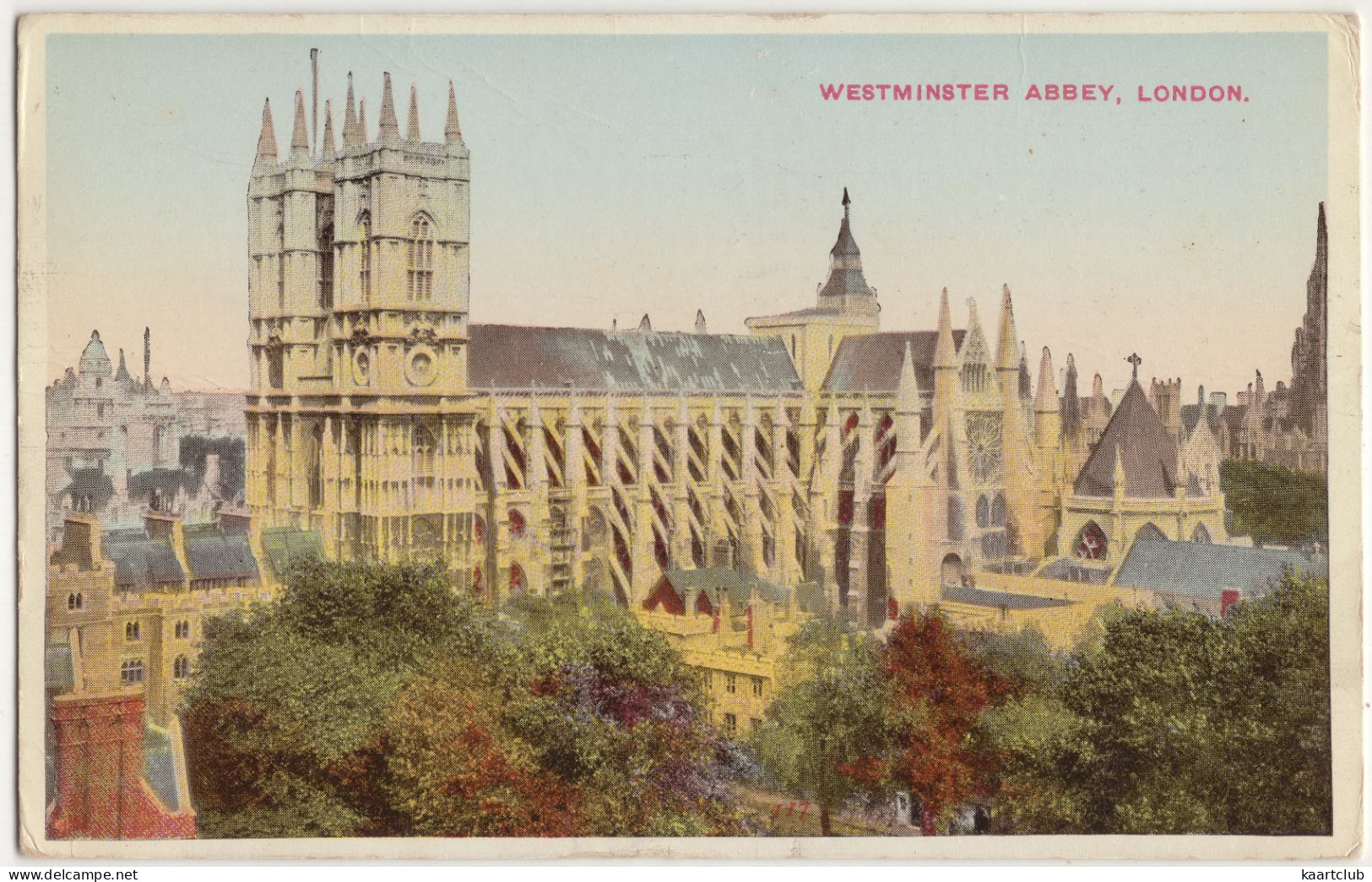 Westminster Abbey, London - (England, U.K.)  - 1937 - Westminster Abbey