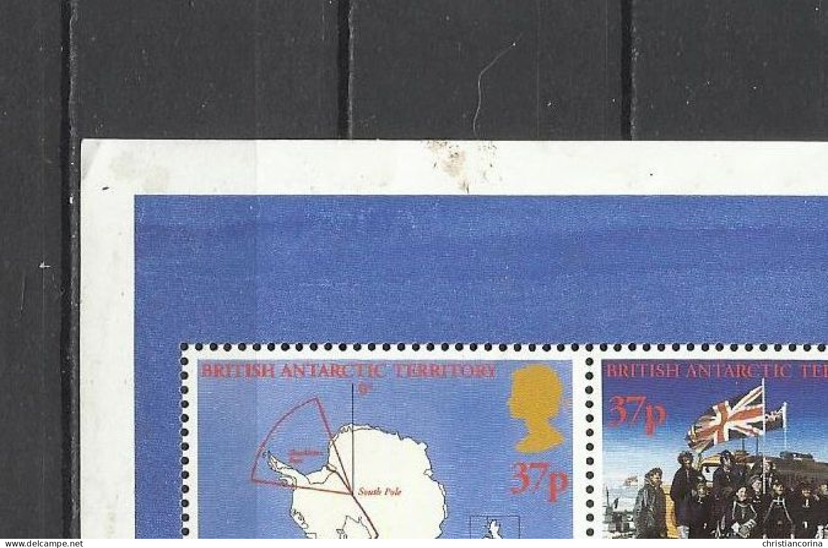 BRITISH ANTARCTIC TERRITORY 2000 SIR VIVIAN FUCHS - SOME IMPERFECTION LOOK IN SECOND PHOTO - Nuovi