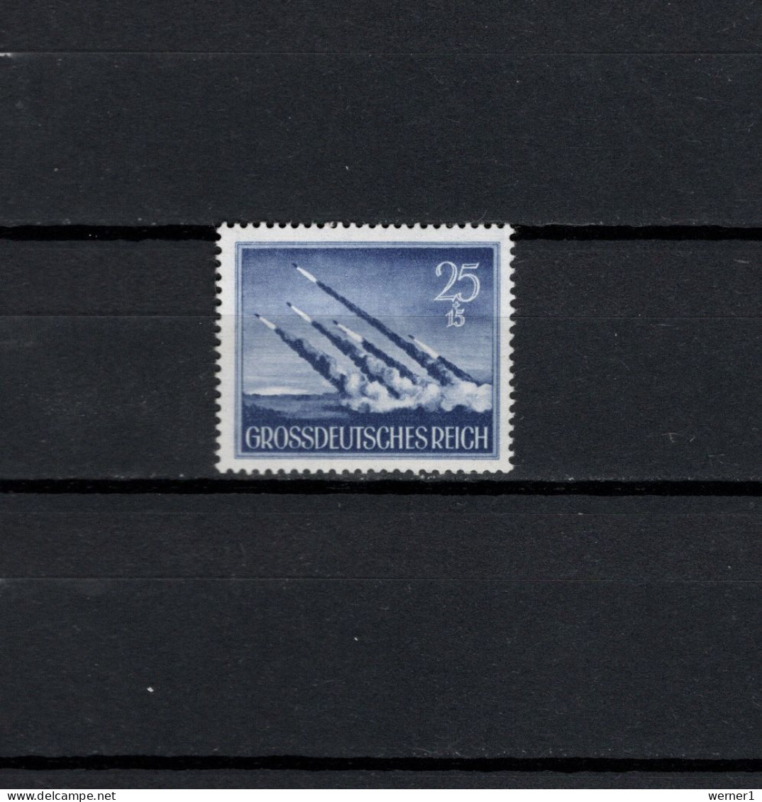 Germany 1944 Space, Rocket 25 Pfg Stamp MNH - Europa