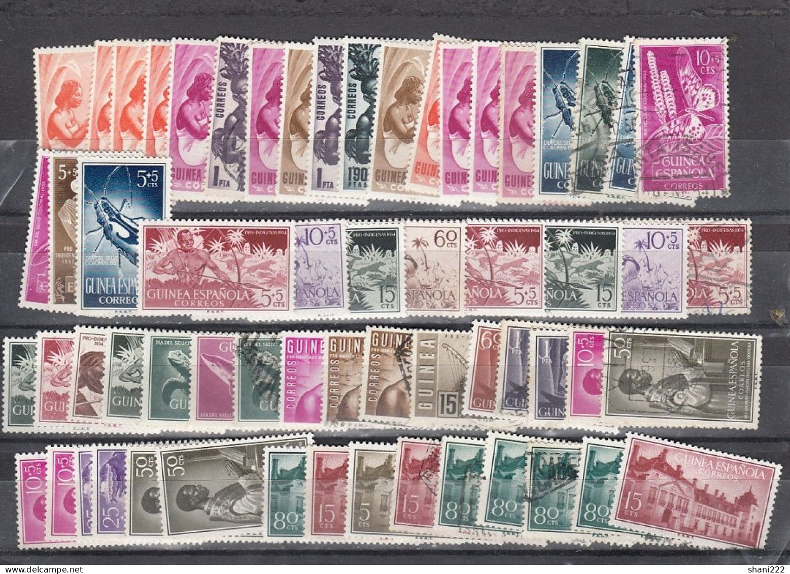 Spanish Guinea - 1950-5 Various Pictorials (2-173) - Spaans-Guinea