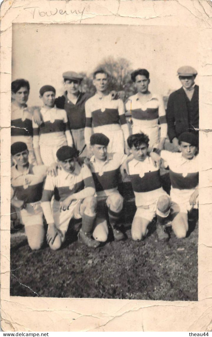 SAINT-LEU-la-FORET - TAVERNY  -  Lot De 2 Cartes-Photos De L'Equipe De Football - Coupe De France 1930-31 - Saint Leu La Foret