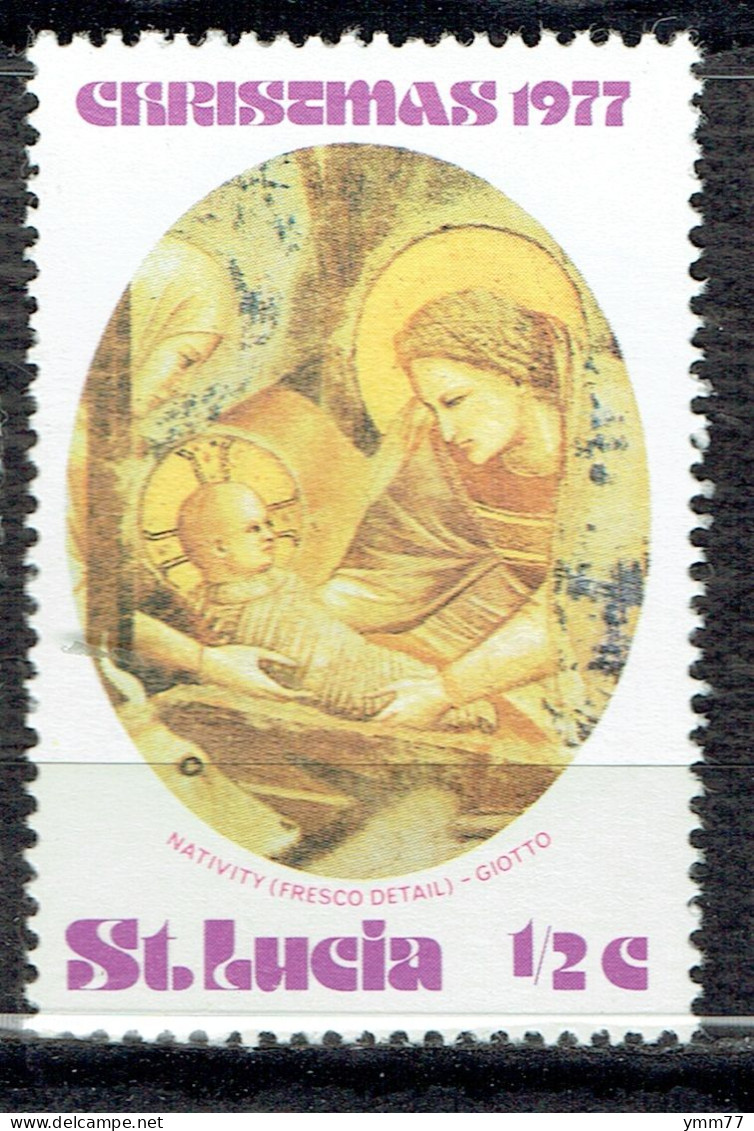 Noël. La Vierge Et L'Enfant : Giotto Di Bondone - Ste Lucie (...-1978)