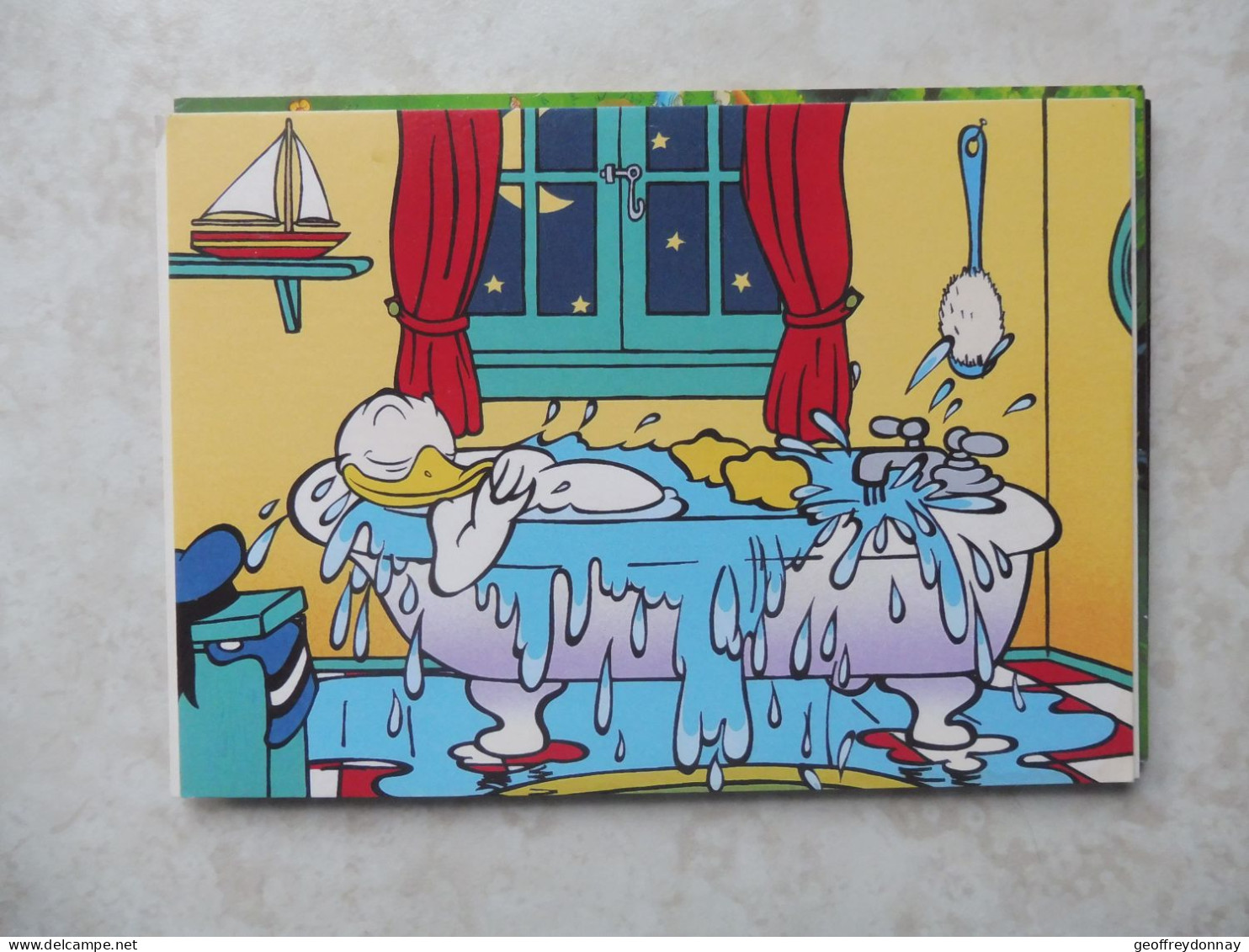 Cpm Bd  Carte Kaart Donald Mnh Neuf ** Perfect Parfait Disney - Disneyland