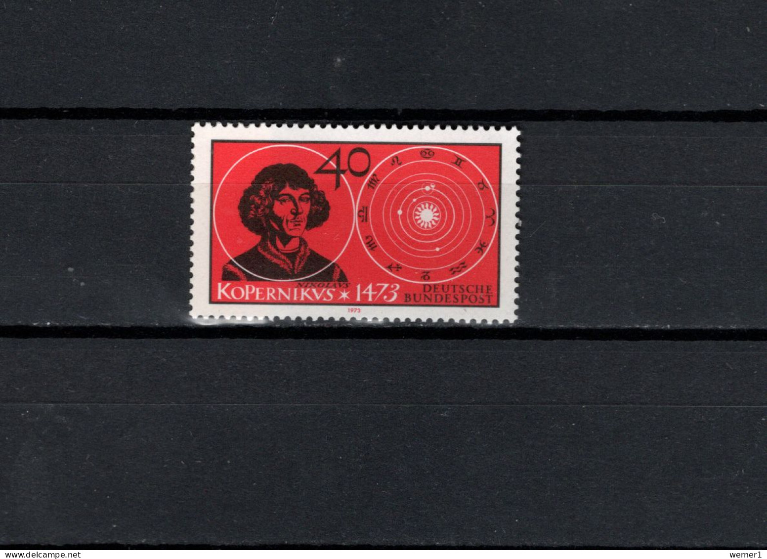 Germany 1973 Space, Copernicus Stamp MNH - Europa