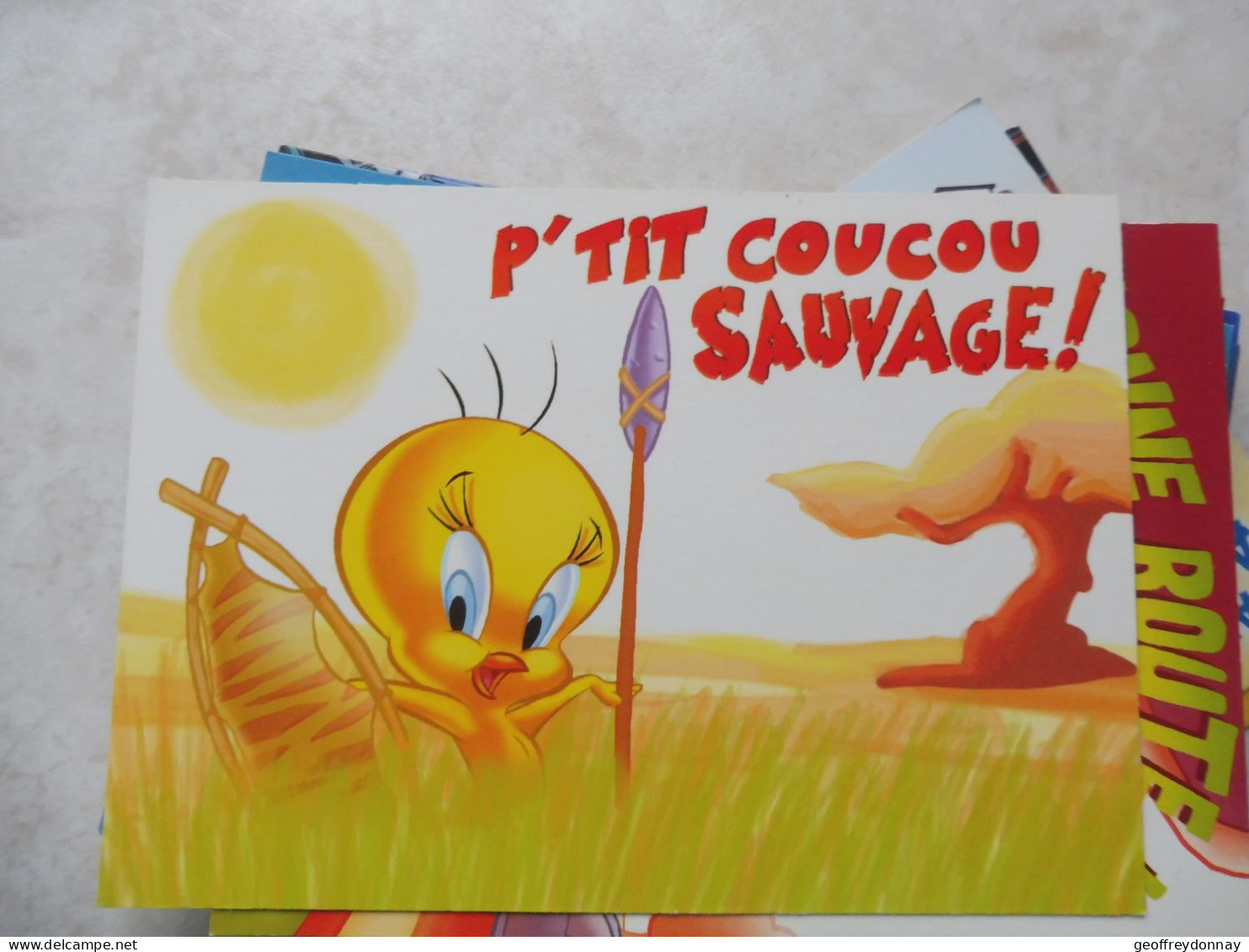 Cpm Bd  Carte Kaart Titi Mnh Neuf ** Perfect Parfait Disney - Disneyland