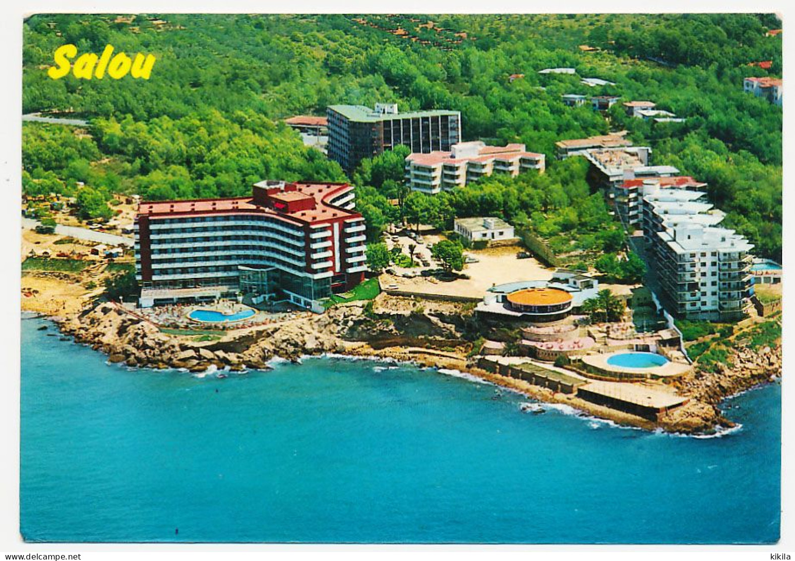 CPSM / CPM 10.5 X 15 Espagne (77) SALOU  Costa Dorada Tarragona  Plage  Vue Aérienne - Tarragona