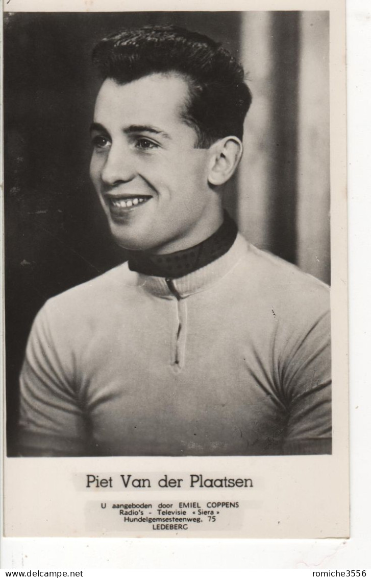 PIET VAN DER PLAATSEN - Cyclisme