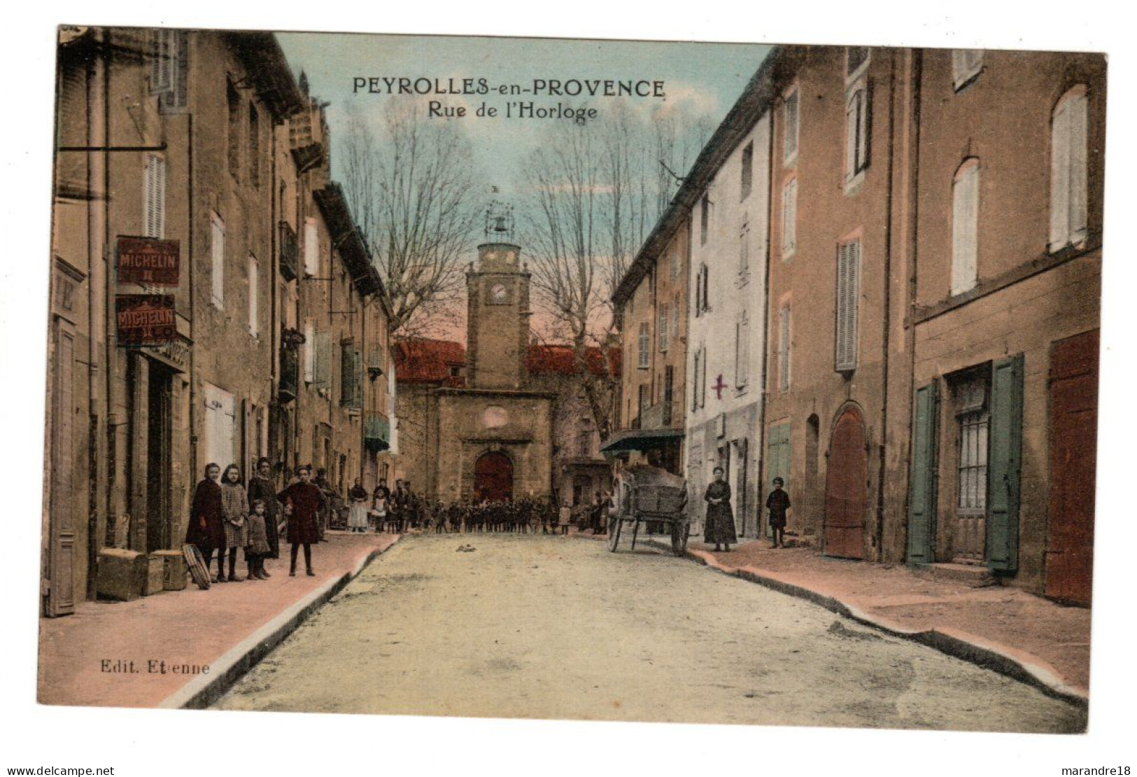 Peyrolles En Provence , Rue De L'horloge - Peyrolles