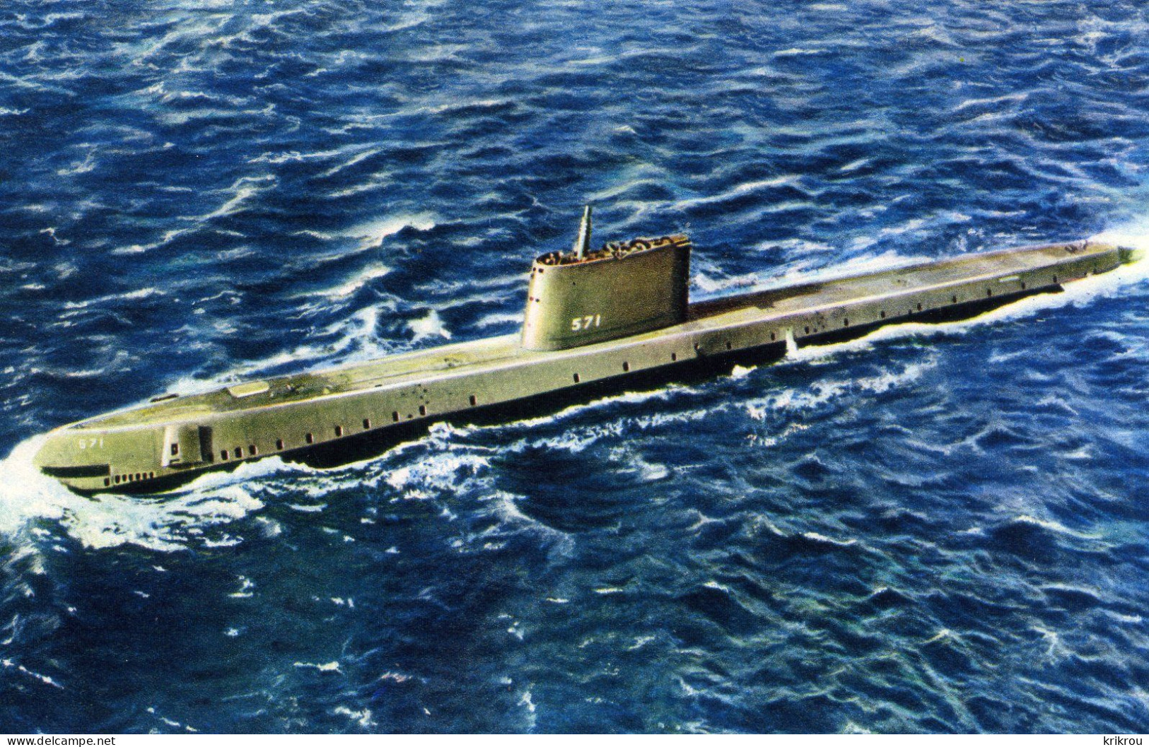 CPSM    LE NAUTILUS - Premier Sous-marin Atomique. - Submarines