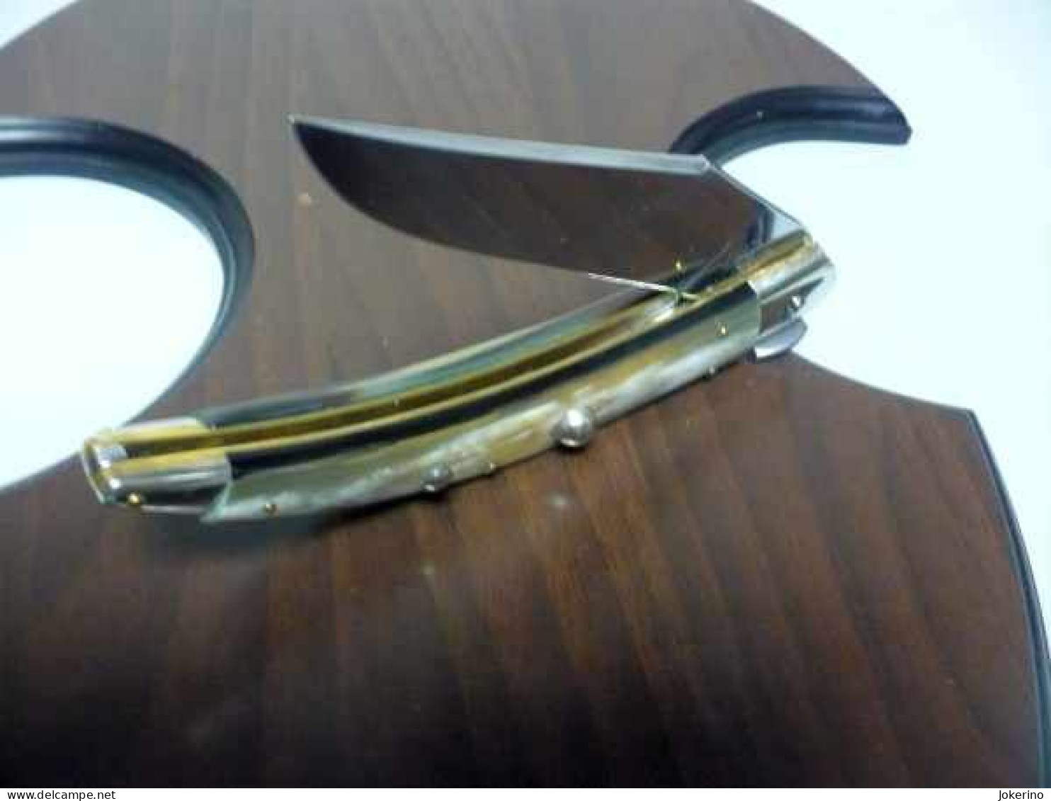 Renzo Pacotto - stiletto CATALANA pick lock/31 - bufalo brasiliano - limited edition , numero 6 di 23 pezzi