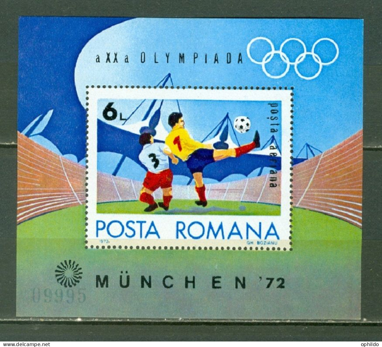 Roumanie  * * TB  Sport  Football - Unused Stamps