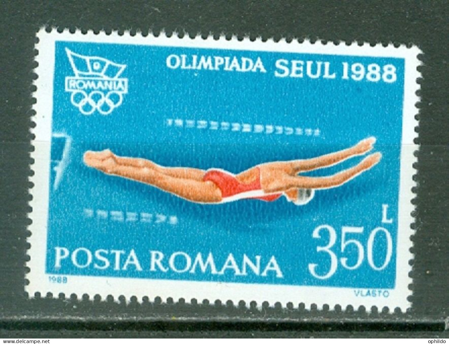 Roumanie   * *   TB  Natation   - Zwemmen